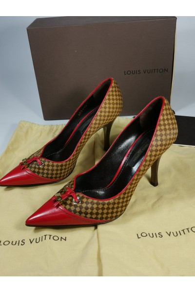 LOUIS VUITTON Κόκκινες Γόβες Μέγεθος 36 1/2