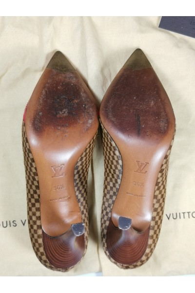 LOUIS VUITTON Κόκκινες Γόβες Μέγεθος 36 1/2