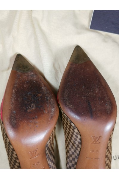 LOUIS VUITTON Κόκκινες Γόβες Μέγεθος 36 1/2