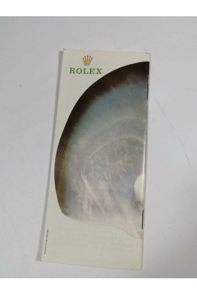 80s Rolex Oyster Βιβλιαράκι Κατάλογος Ρολογιών