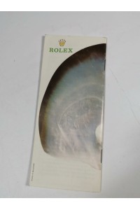 80s Rolex Oyster Βιβλιαράκι Κατάλογος Ρολογιών