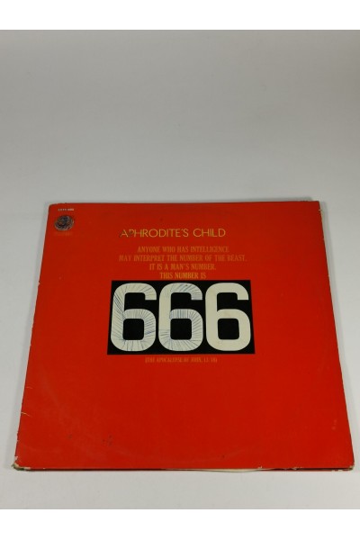 Δίσκος Lp 33 Στροφών Aphrodite's Child 666 The Apocalypse Of John 13/18