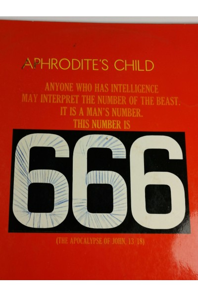 Δίσκος Lp 33 Στροφών Aphrodite's Child 666 The Apocalypse Of John 13/18