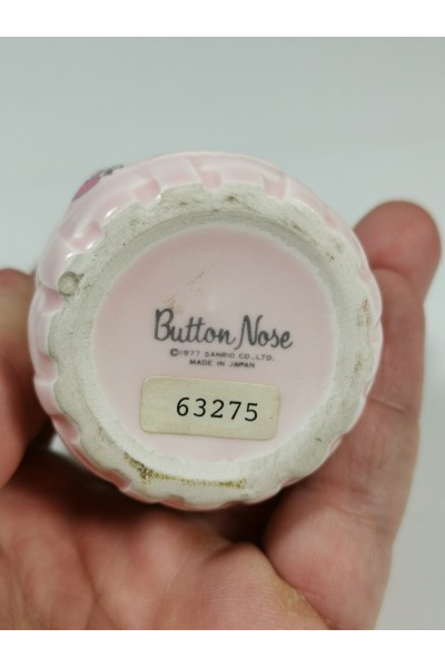 80s Πορσελάνινο Βαζάκι BUTTON NOSE της Sanrio