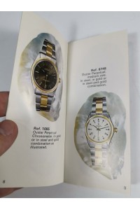 80s Rolex Oyster Βιβλιαράκι Κατάλογος Ρολογιών