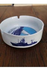 Ελληνικό Διαφημιστικό Τασάκι ΝΑΥΤΙΚΗ ΕΒΔΟΜΑΔΑ 1977 απ' την Ionia Hellas