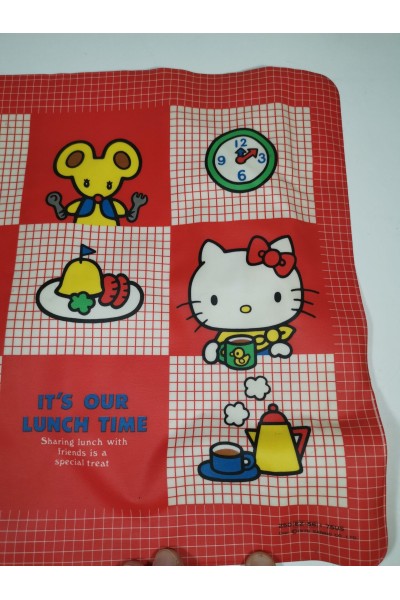 80s Σουπλά Φαγητού Hello Kitty της Sanrio