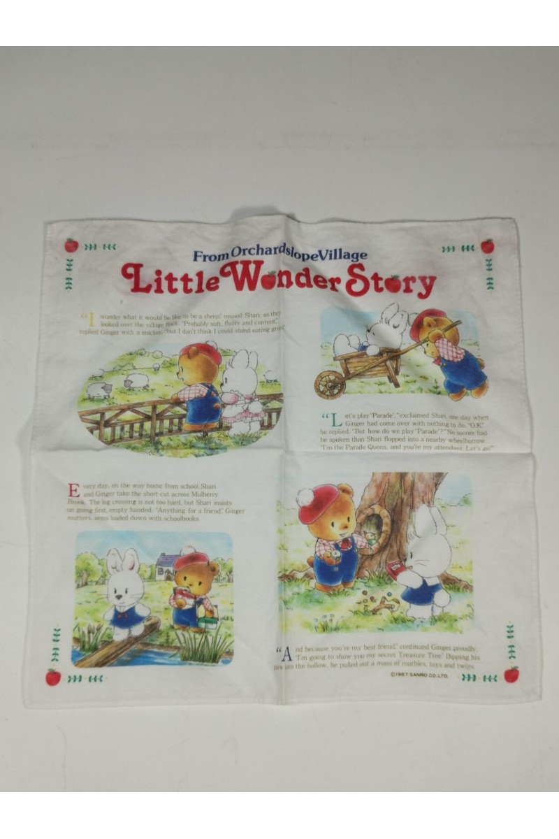Little Wonder Story Μαντήλι με Ιστορία της Sanrio 80s