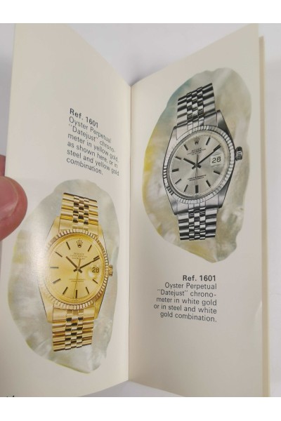 80s Rolex Oyster Βιβλιαράκι Κατάλογος Ρολογιών