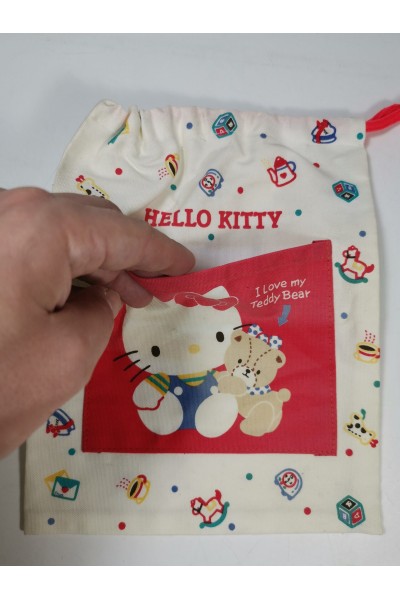 Hello Kitty Πορτοφόλι Πουγκί της Sanrio 80s
