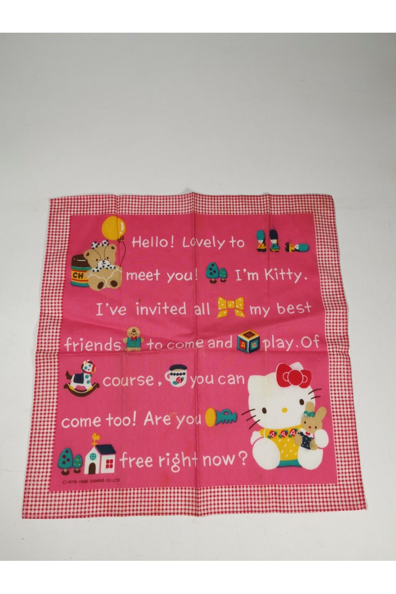 Hello Kitty Μαντήλι της Sanrio 80s