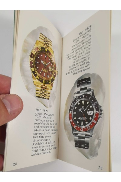 80s Rolex Oyster Βιβλιαράκι Κατάλογος Ρολογιών