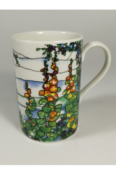 Φλοράλ Κούπα Τύπου Tiffany by Helen Sandiford και την Dunoon Stoneware