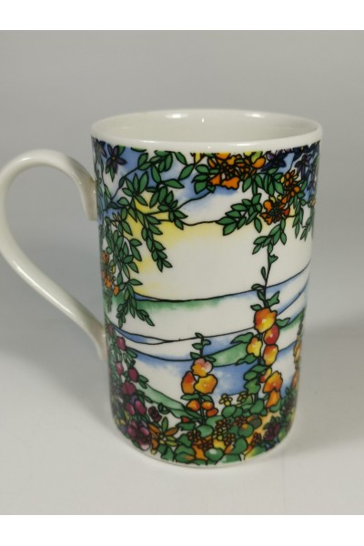 Φλοράλ Κούπα Τύπου Tiffany by Helen Sandiford και την Dunoon Stoneware
