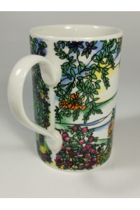 Φλοράλ Κούπα Τύπου Tiffany by Helen Sandiford και την Dunoon Stoneware