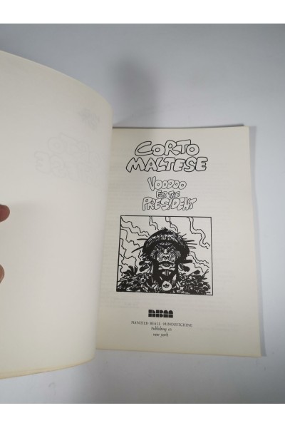 Vintage Κόμικ Corto Maltese Vol.3 Voodoo For The President by Hugo Pratt