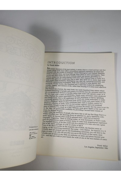 Vintage Κόμικ Corto Maltese Vol.3 Voodoo For The President by Hugo Pratt