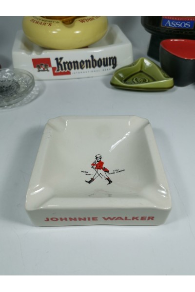 Vintage Διαφημιστικό Τασάκι από Ουίσκι Johnnie Walker