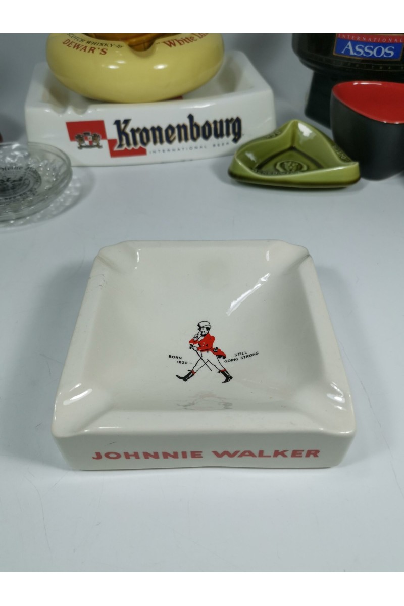 Vintage Διαφημιστικό Τασάκι από Ουίσκι Johnnie Walker