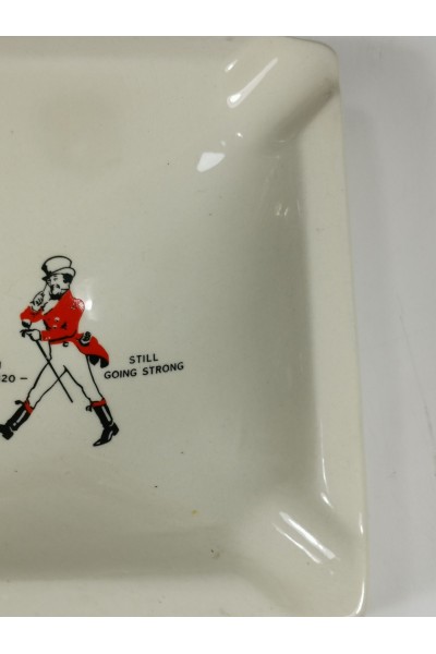 Vintage Διαφημιστικό Τασάκι από Ουίσκι Johnnie Walker