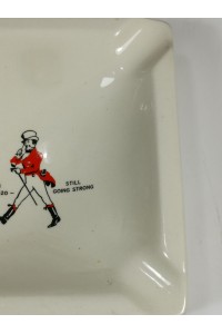 Vintage Διαφημιστικό Τασάκι από Ουίσκι Johnnie Walker