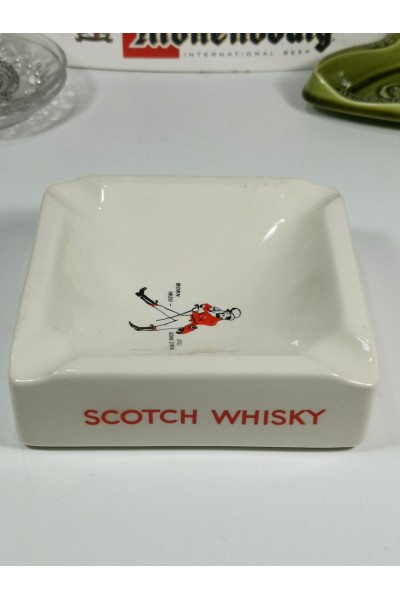 Vintage Διαφημιστικό Τασάκι από Ουίσκι Johnnie Walker