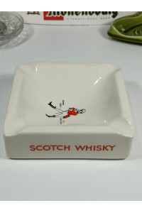 Vintage Διαφημιστικό Τασάκι από Ουίσκι Johnnie Walker