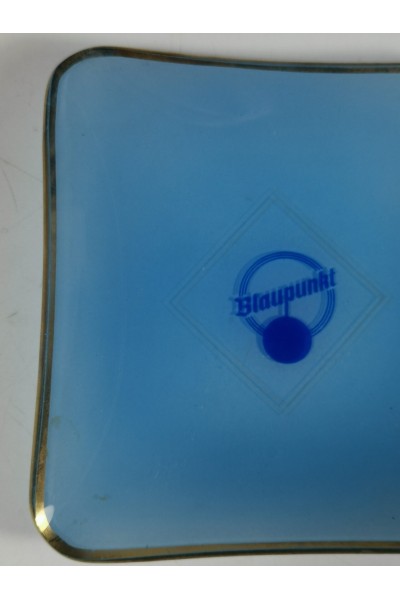 Vintage Διαφημιστικό Γυάλινο Τασάκι Blaupunkt Radio
