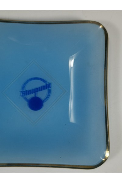 Vintage Διαφημιστικό Γυάλινο Τασάκι Blaupunkt Radio