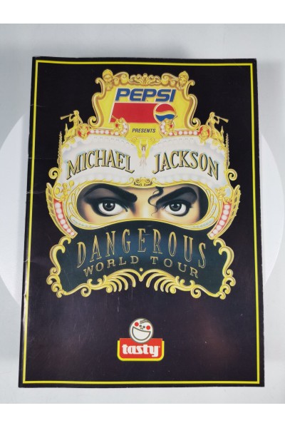Τετράδιο Michael Jackson Dangerous World Tour 1992 by Pespsi and Tasty