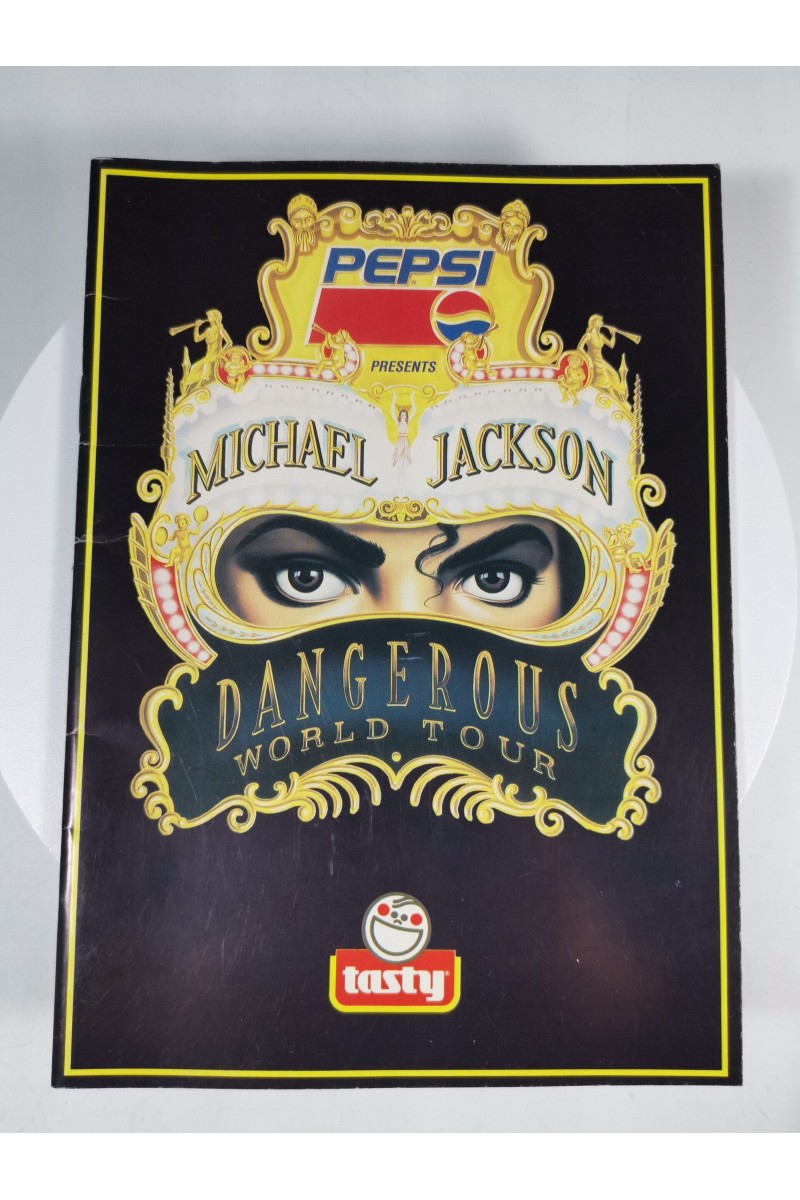 Τετράδιο Michael Jackson Dangerous World Tour 1992 by Pespsi and Tasty