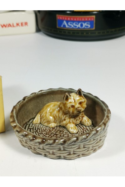 Puppy Dish No 4 Vintage Πορσελάνινη Φιγούρα της Wade