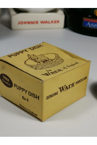 Puppy Dish No 4 Vintage Πορσελάνινη Φιγούρα της Wade