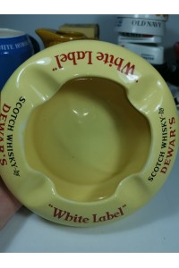 Vintage Διαφημιστικό Τασάκι από Ουίσκι White Label Dewar's