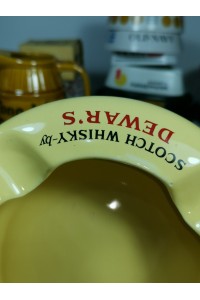 Vintage Διαφημιστικό Τασάκι από Ουίσκι White Label Dewar's