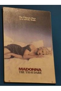 MADONNA TRUTH OR DARE Αφίσα από την Winterland Productions O.S.P. Inc. 1991