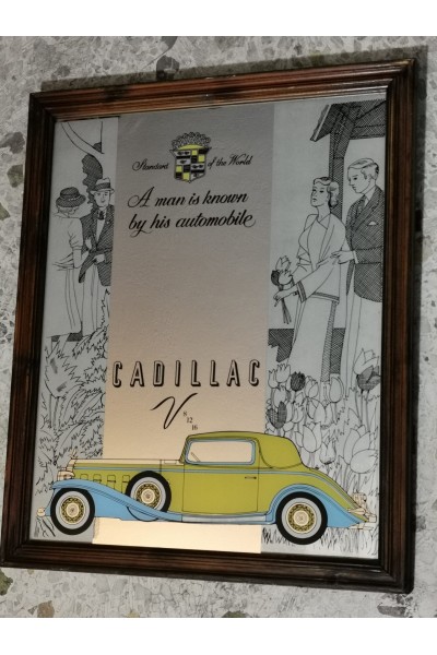 Cadillac Vintage Διαφημιστικός Καθρέφτης