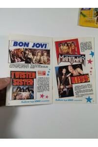 ΑΣΤΕΡΙΑ 80s Ελληνικό Άλμπουμ με Αυτοκόλλητα απ' το περιοδικό Σούπερ Κατερίνα