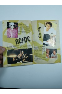 Music Stars 85' Ελληνικό Άλμπουμ με Αυτοκόλλητα απ' το περιοδικό Σούπερ Κατερίνα