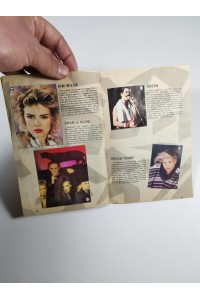 Music Stars 85' Ελληνικό Άλμπουμ με Αυτοκόλλητα απ' το περιοδικό Σούπερ Κατερίνα