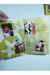 Music Stars 85' Ελληνικό Άλμπουμ με Αυτοκόλλητα απ' το περιοδικό Σούπερ Κατερίνα