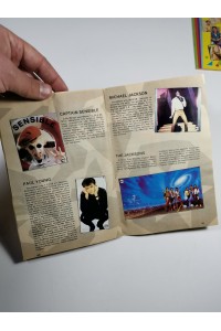 Music Stars 85' Ελληνικό Άλμπουμ με Αυτοκόλλητα απ' το περιοδικό Σούπερ Κατερίνα