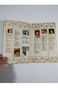 ΤΟ ΠΑΝΟΡΑΜΑ ΤΩΝ ΣΤΑΡ 80s Ελληνικό Άλμπουμ με Αυτοκόλλητα απ' το περιοδικό Σούπερ Κατερίνα
