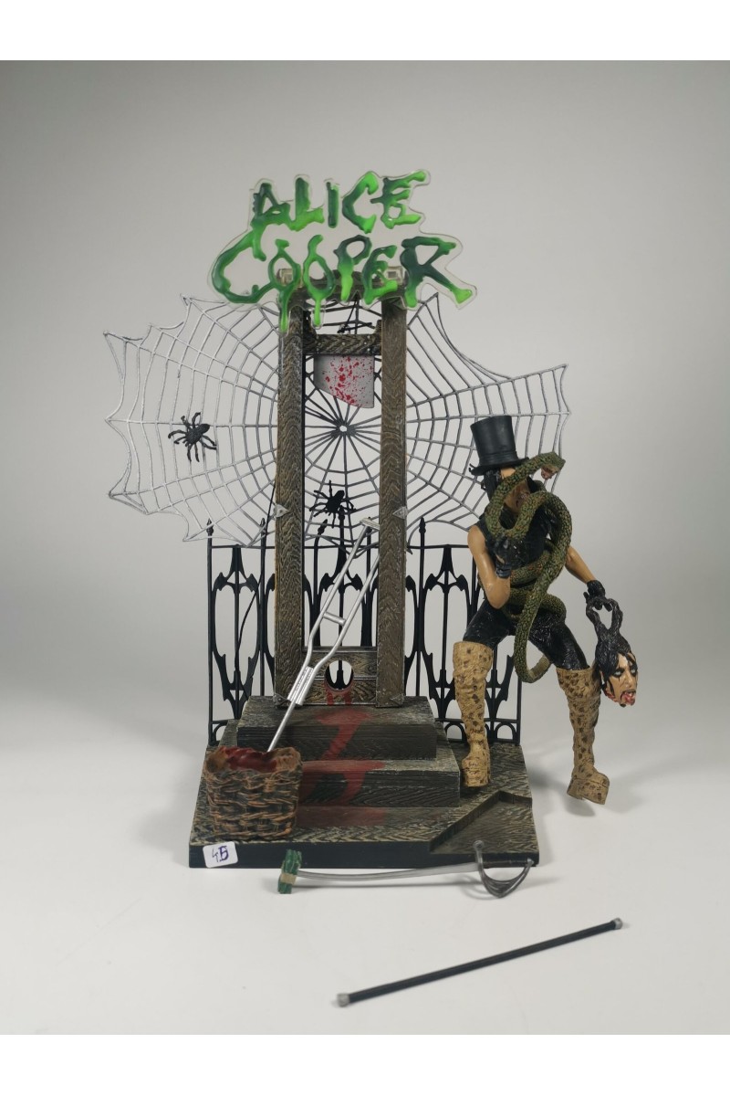 ALICE COOPER SUPER STAGE ACTION FIGURE BY MCFARLANE TOYS SPAWN