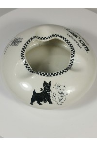 Buchanan's Black &amp White Vintage Διαφημιστικό Πορσελάνινο Τασάκι από Ουίσκι
