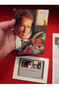 Super Nintendo Schwarzenegger TRUE LIES Pal Game με Κουτί και Manuals ITOCHU 