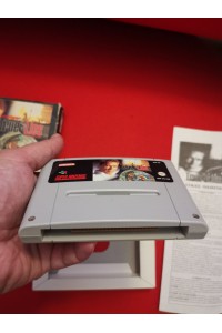 Super Nintendo Schwarzenegger TRUE LIES Pal Game με Κουτί και Manuals ITOCHU 