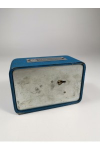Vintage Μπλε Κουμπαράς από το Ταχυδρομικό Ταμιευτήριο