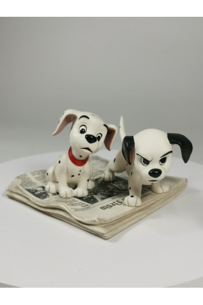 Πορσελάνινη Φιγούρα της Disney 101 Dalmatians Go get him,Thunder! της WDCC