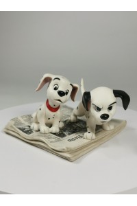Πορσελάνινη Φιγούρα της Disney 101 Dalmatians Go get him,Thunder! της WDCC